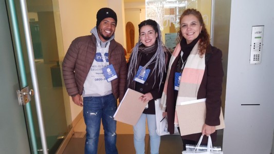 Joan: un censista venezolano, agradecido con Argentina