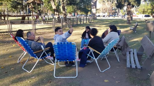 Escaso movimiento en las calles de la ciudad