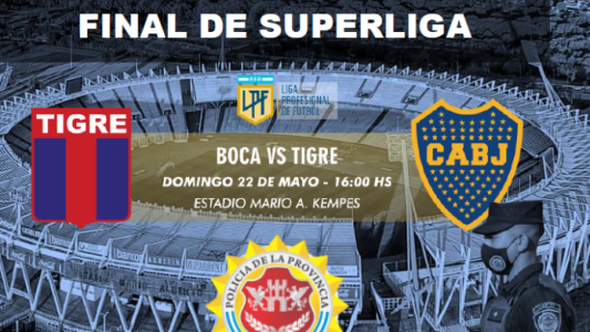 Se presentó el operativo de seguridad para la final en el Kempes