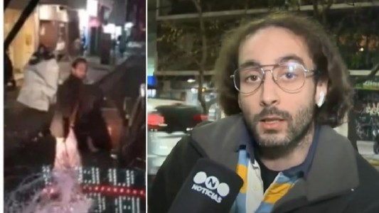 Detuvieron al automovilista que rompió un colectivo a barretazos