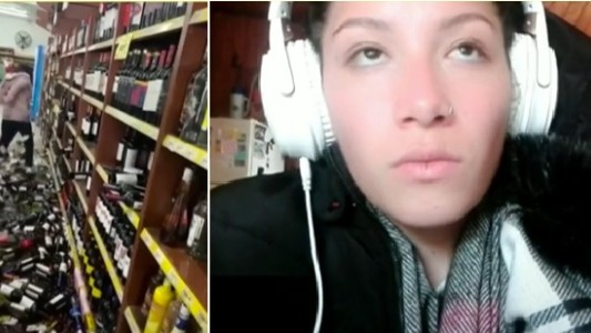 "Es un lugar precario": habló la empleada que destrozó el supermercado tras ser despedida