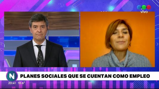 Planes sociales que se cuentan como empleo