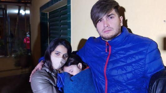 Se les quemó la casa y se salvaron de milagro