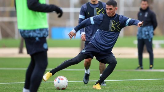 "El Gurí" García ya entrena en Belgrano