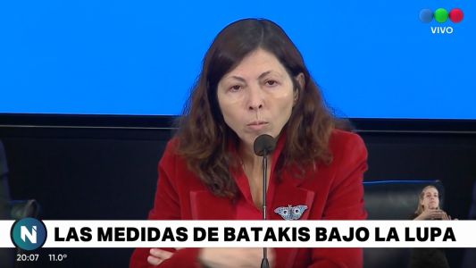 Las medidas de Batakis bajo la lupa