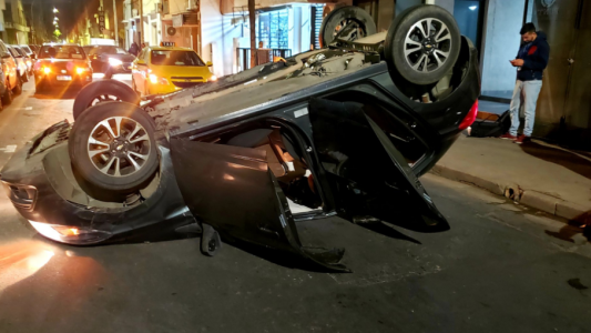 Tras los festejos del Día del Amigo, dos choques sin consecuencias graves