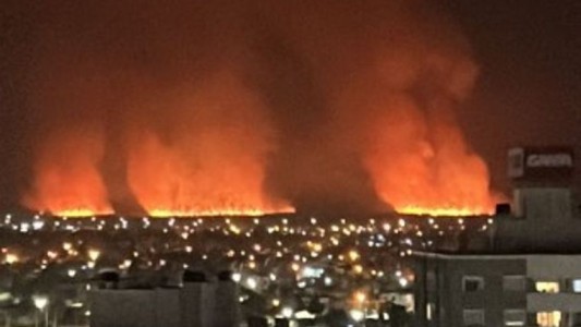 Se logró contener el incendio en la zona del aeródromo La Mezquita