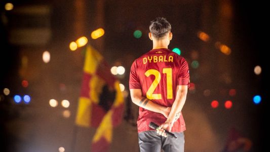 Paulo Dybala enloqueció Roma