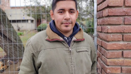 Gonzalo vive de changas y le robaron su herramienta