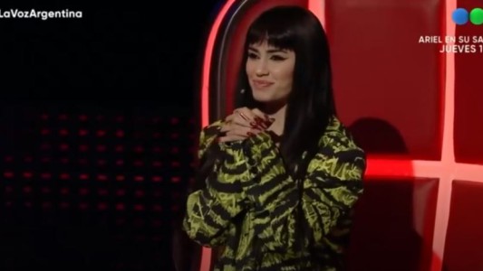 Lali: "Como jurado de La Voz Argentina me dedico a entretener"