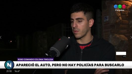 Robo comando en Colonia Tirolesa