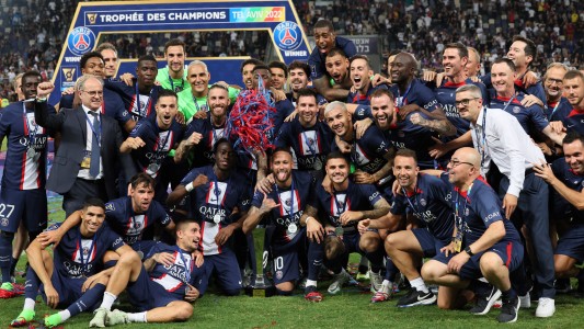 El PSG ganó su primer título de la temporada con la Supercopa de Francia