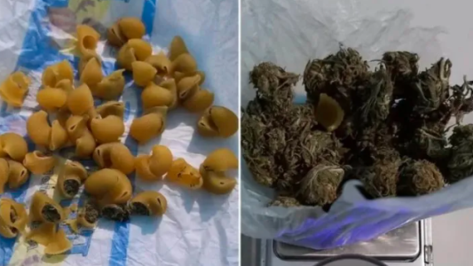 Una mujer fue presa por darle a su hijo preso pastas con marihuana: "Los fideos locos que te gustan"