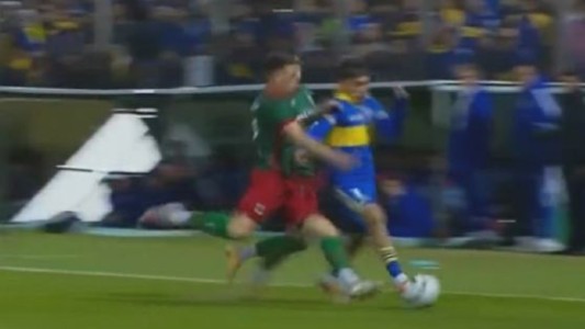 Video: la criminal patada que recibió Exequiel Zeballos de Milton Leyendeker