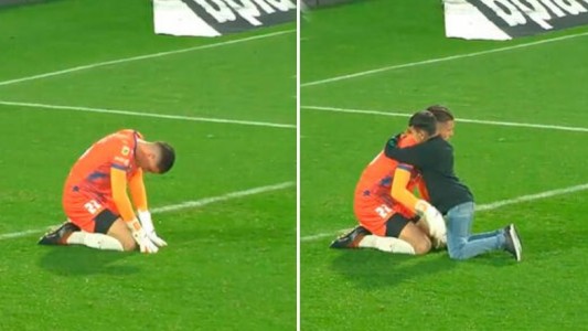 "Le dije que no llore, que en el fútbol se gana y se pierde", dijo el nene que emocionó en Defensa-Boca