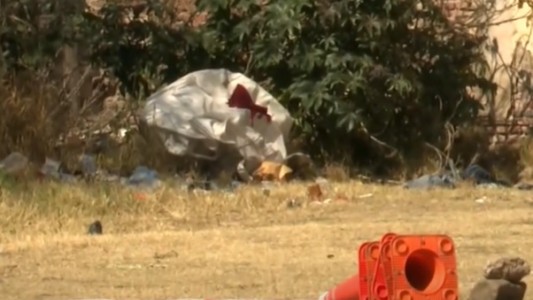 Macabro hallazgo: encontraron una pierna humana en un terreno baldío