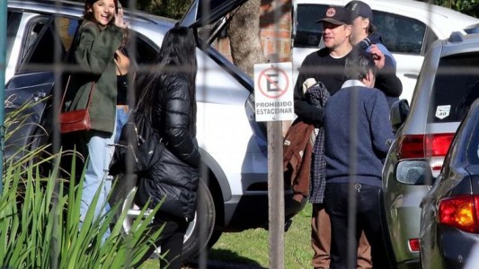 Matt Damon en Argentina: comió asado, probó facturas y festejó el triunfo de Boca