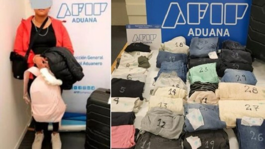 Detenida cuando intentaba viajar a Europa con 9 kilos de cocaína líquida en su ropa