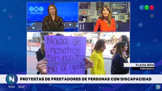 El reclamo de los Prestadores de Discapacidad