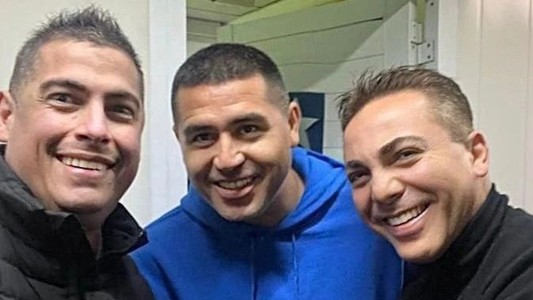 La confusión de Cristian Castro con Riquelme en La Bombonera