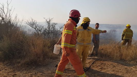 Se controló el fuego en Despeñaderos