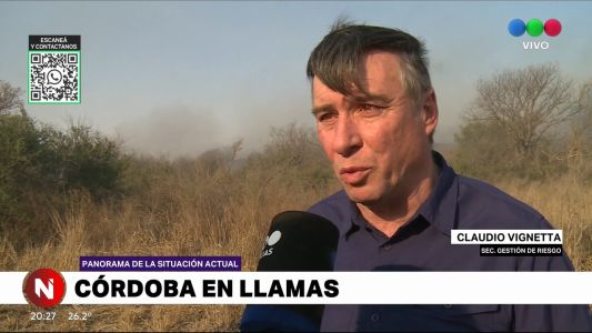 El panorama de la situación actual en los distintos focos de incendio