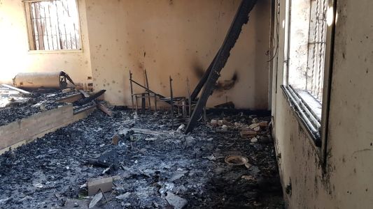 El fuego arrasó con una vivienda en Altos Fierro