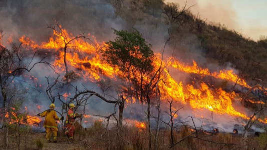 Los últimos incendios quemaron 9 mil hectáreas en la provincia de Córdoba