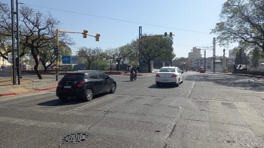 Un martes templado y algo nublado