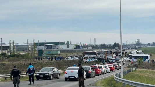 "Peregrinación celeste": 22 mil hinchas llegan a San Nicolás