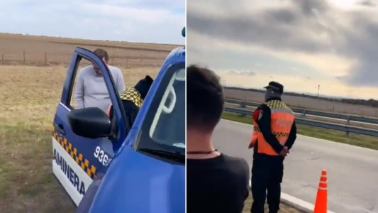 "No vengan a Córdoba": lo multaron por exceso de velocidad, increpó a los agentes y publicó el video