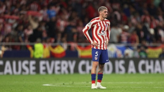 Los hinchas del Atlético Madrid silbaron a Rodrigo De Paul