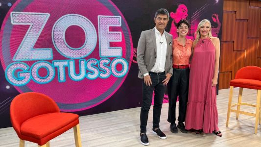 Zoe Gatusso en Telefe Noticias