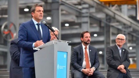 Massa anunció un programa de créditos a pymes por $500.000 millones