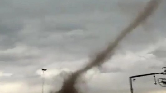 Video: el tornado que sacudió a Malargüe