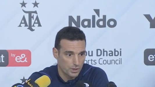 "Presión no tengo": conferencia de Scaloni, a una semana del debut en el Mundial