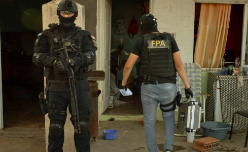 Corral de Bustos: dos detenidos que usaban el playón municipal de para vender cocaína