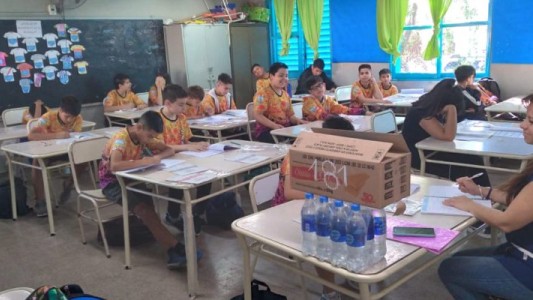 Pruebas Aprender: dos escuelas municipales participaron del examen