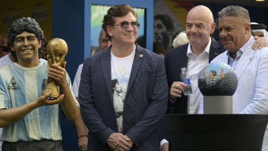 Emocionante homenaje a dos años de la muerte de Diego Maradona en Qatar