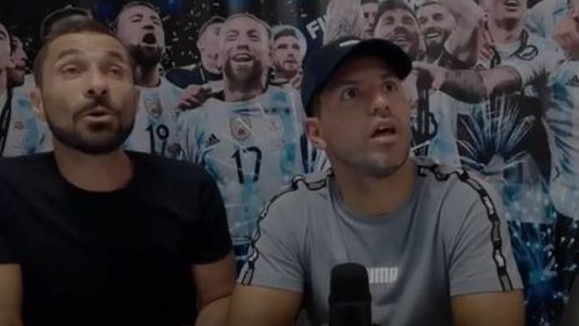 La reacción de Agüero en vivo por la muerte de Balanta: "Por eso me prohíben jugar"