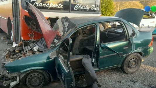 Video: Un choque desde adentro en General Pacheco