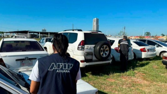 Contrabando de combustible: La Aduana secuestró 14 vehículos con matrícula paraguaya
