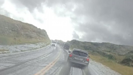 Después de la alerta, llovió y granizó en varios sectores de Córdoba