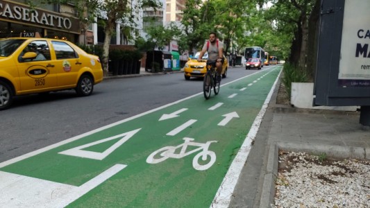 Quedó habilitada una nueva ciclovía sobre Boulevard Chacabuco