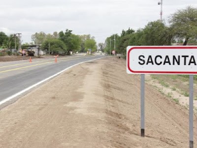Trágico accidente en Sacanta: falleció una motociclista