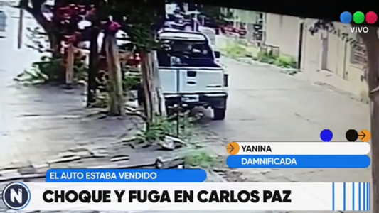 Los chocó y se fugó: los damnificados tenían el auto vendido y se les cayó la transacción