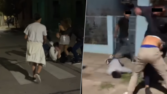 Video: Brutal agresión entre jóvenes en Santa Fe