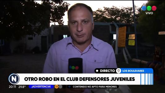 Otro robo al club defensores juveniles
