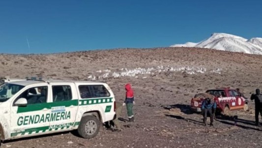 Rescataron a dos andinistas brasileños varados en un cerro de Catamarca a casi 6.000 metros de altura