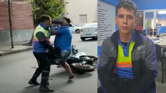 "Me sentí desbordado, me asusté": pidió disculpas el agente de tránsito que noqueó a un taxista